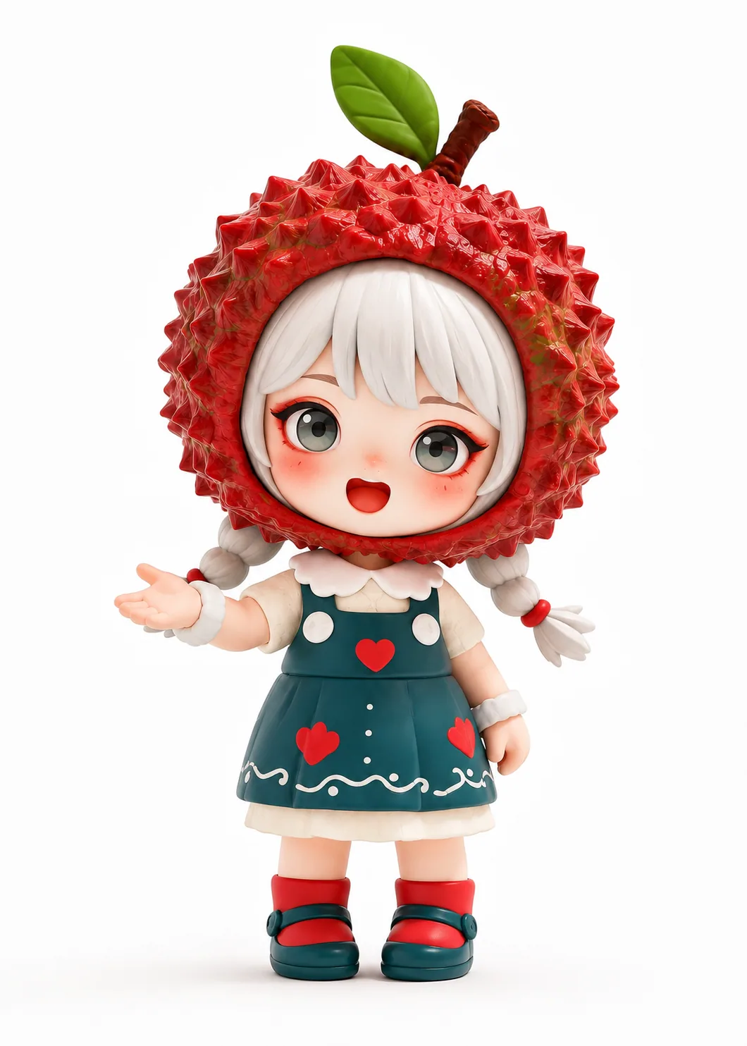 荔枝少女 IP 动作设定二